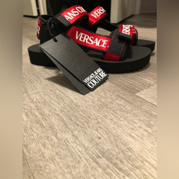 Versace Jeans  couture sandal unisex NWT - Picture 3 of 4
